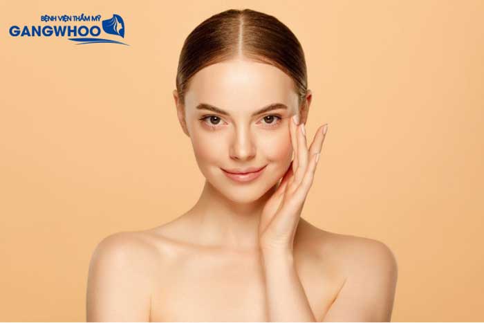 Căng da mặt bằng chỉ vàng