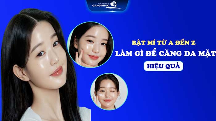 Làm gì để căng da mặt