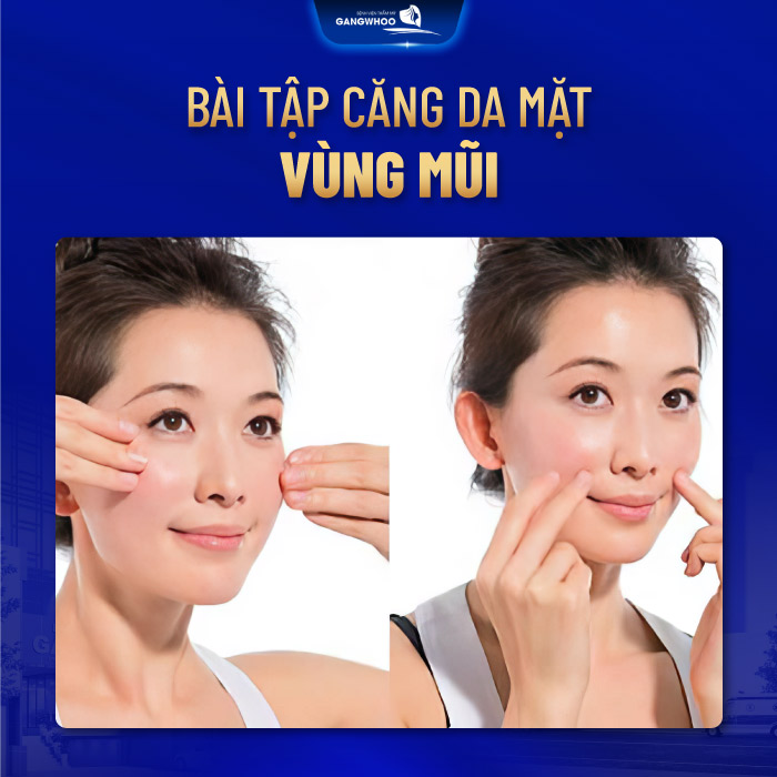 Bài tập căng da mặt