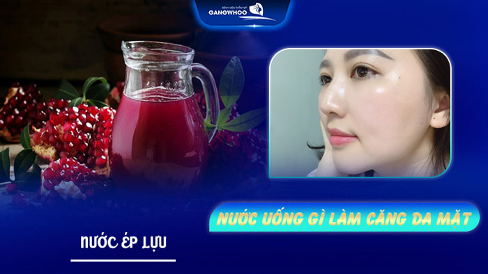 Uống gì để căng da mặt