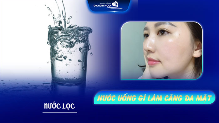 Uống gì để căng da mặt