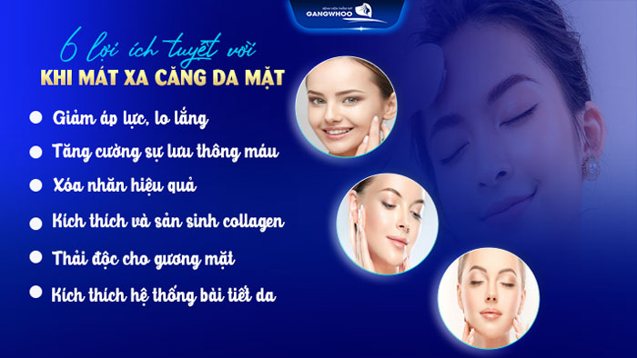 6 Bước Mát Xa Cho Da Mặt Luôn Căng Mịn