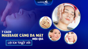 Massage căng da mặt