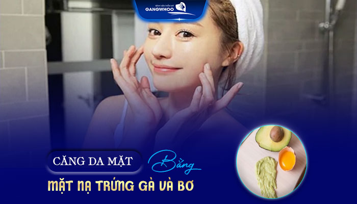 Làm Căng Da Mặt Bằng Trứng Gà