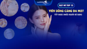 Viên uống căng da mặt