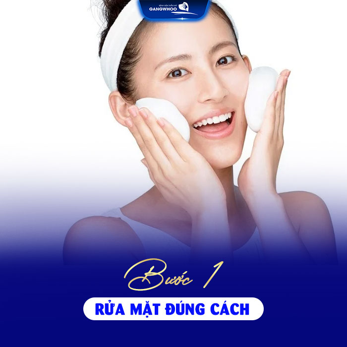5 bước chăm sóc da mặt mịn căng tại gia