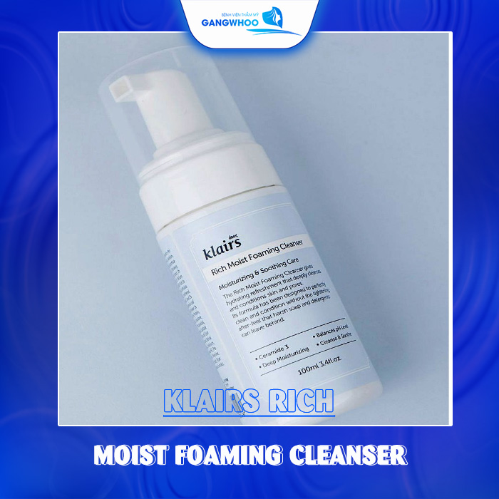 sữa rửa mặt căng bóng da 