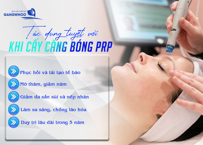 Căng Bóng Da Mặt PRP