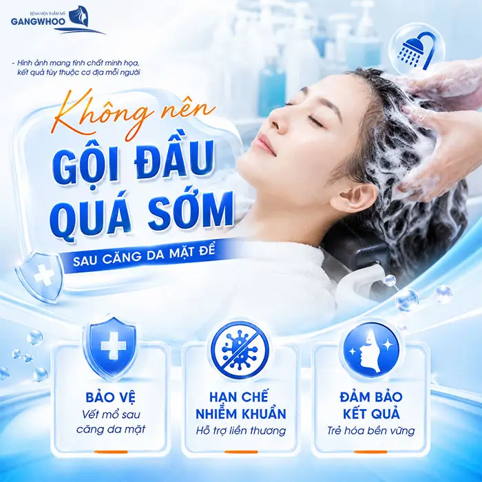 Căng Da Mặt Bao Lâu Được Gội Đầu? Thời Điểm An Toàn Theo Bác Sĩ