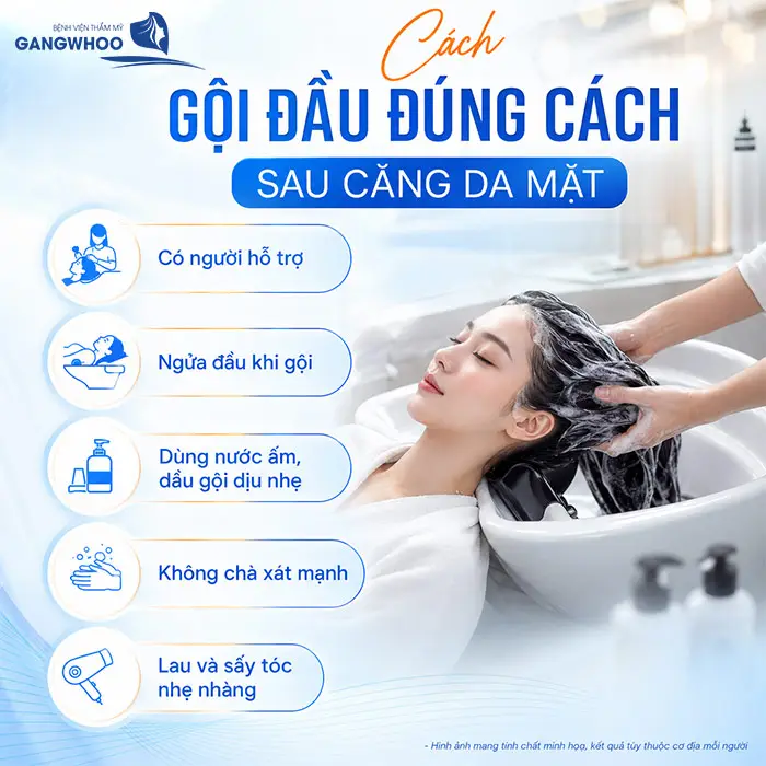 Căng Da Mặt Bao Lâu Được Gội Đầu? Thời Điểm An Toàn Theo Bác Sĩ